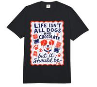 Perros y Chocolate, Pero debería ser la Vida no es Todo Comfort Colors Adult Heavyweight T-Shirt