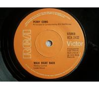 PERRY COMO Walk Right Back 7" vinyl