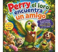 Perry el loro encuentra un amigo: Un cuento infantil rimado y divertido sobre hacer amigos, habilidades sociales y ser uno mismo para niños de 3 a 7 años