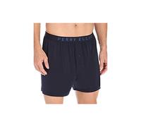 Perry Ellis Calzoncillos Tipo bóxer de Lujo para Hombre, Azul Marino, L