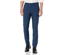 Perry Ellis Men's Portfolio Very Slim Solid Tech Pant, Ink, 34x34