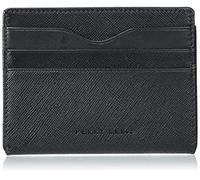 Perry Ellis Portfolio Card Case ID Wallet Billetera, Color Negro, Taille Unique para Hombre