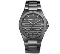 Perry Ellis Reloj Solar Hombre | Pulsera Aleación | Relojes Hombre Resistentes Agua | Caja 42 mm | Regalo Elegante Hombre, Pistola