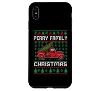Perry Family Ugly Christmas Sweater Red Truck Funny Xmas Carcasa para iPhone XS MAX