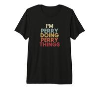 Perry Name Perry Personalized Name First Given Camiseta Premium