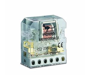 Perry - Telerruptor empotrar 2 contactos 230vac-10a
