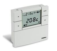 Perry Termostato digital Zefiro 3V 80x80 Blanco