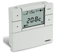 Perry Termostato digital Zefiro 3V 80x80 Blanco