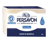 PerSavon - Jabón de Marsella extra suave, 400 g, lote de 3