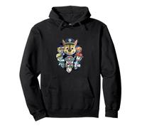 Persecución de la Patrulla Canina, Marshall y Escombros Sudadera con Capucha