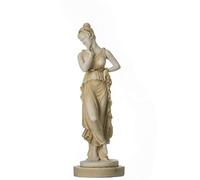Perséfone Diosa del Inframundo Primavera Flor Vegetación Estatua De Oro 18 cm