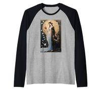 Perséfone Granada Reina De La Diosa del Inframundo Camiseta Manga Raglan