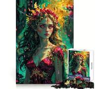 Perséfone, Reina de los Reinos Duales Rompecabezas de 1000 Piezas para Adolescentes Mejora la Memoria, relaja la Mente y CREA un Regalo Original (50x75cm)