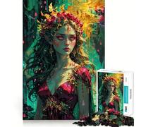 Perséfone, Reina de los Reinos Duales Rompecabezas de 1000 Piezas para Adolescentes Mejora la Memoria, relaja la Mente y CREA un Regalo Original (50x75cm)