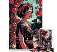 Perséfone, Reina del Inframundo Rompecabezas de 1000 Piezas para Adolescentes Rompecabezas fácil de armar Ocio Impecable Regalo Ideal para Navidad (38x52cm)