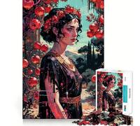 Perséfone, Reina del Inframundo Rompecabezas de 1000 Piezas para Adultos Mejora la Memoria Alivia la ansiedad Decoración de Pared con Bordes Afilados (38x26cm)