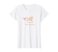 Perseguidos por la bondad de Dios Camiseta gráfica económica, Mujer, Blanco, S