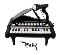 PERSELOSO 1 Juego Juguetes De Órganos Electrónicos Mini Piano De Juguete Electrónico Interactivo Órgano Electrónico Juguete De Juguete Instrumental Mini Juguete Instrumental Negro Abs