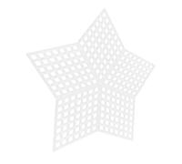 PERSELOSO 10 Piezas Lona de Malla Plástica para Diy Hacer Bolsos y Bordar Lienzo de Plástico Duradero y de Cortar para Manualidades y Proyectos