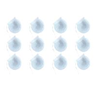PERSELOSO 100 Bolsas de Filtro de Té Redondas de Papel Blanco, Desechables, para Infusiones de Hierbas y Potpourri, Ideales para Hacer Sacos Perfumados