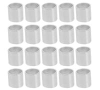 PERSELOSO 1000 Unidades Casquillos de Cobre para Fijar Cuerda Delicada Estructura Tubular y Superficie Lisa, Ideales para Fabricación DIY de Collares y Pulseras, Previenen Abrasión y