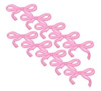 PERSELOSO 10piezas Parche De Lazo Bordado Termoadhesivo Para Ropa Accesorios De Costura Para Chaquetas Jeans Gorras y Mochilas