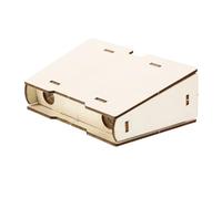PERSELOSO 1juego Telescopio De Madera para Niño Niña Kit De Autoensamblaje De Doble Tubo Juguete Educativo Steam para Proyectos De Ciencia Telescopio Binocular De Madera para Niño Niña