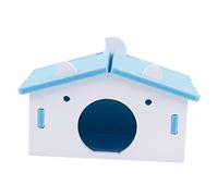 PERSELOSO 1pieza Nido para Hámster De Diseño Adorable Casa Semi-Cerrada para Mascotas Espacio Privado y Seguro para Hámsteres y Otras Mascotas Pequeñas