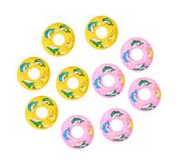 PERSELOSO 20 piezas Mini Swim Rings For Dolls Cute Decorative Accessories For Dollhouses And Photography Props Dolphins Dolphins