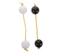 PERSELOSO 2pares Bolas Rítmicas Instrumentos Musicales Portátiles Vibradoras para Principiantes y Músicos Múltiples Colores