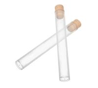 PERSELOSO 2piezas Botellas De Recuerdo para Pelo De Mascota Transparente para Bigotes De Gato Envases Compactos con Sello Hermético para Almacenamiento y Conservación De Memorias De Pelo De