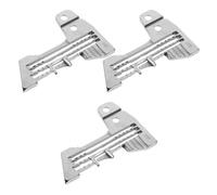 PERSELOSO 3 placas de aguja para remalladora compatibles con la máquina de coser E800, accesorio para máquina de coser overlock de 3 hilos, placa de garganta de precisión para ranura de