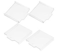 PERSELOSO 4 Protectores Transparentes de Plástico para Interruptores y Puntos de Llamada Manual, Cubierta Protectora Ignífuga para Edificios Comerciales y Zonas Residenciales