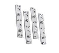 PERSELOSO 4piezas Accesorios De Bisagra De Cama Reforzada Para Estructuras De Conexiones Rápidas y Sencillas Para Cabeceros y Patas De Cama