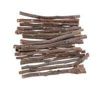 PERSELOSO 60 Piezas Ramas de Manzana de molienda de hámster Madera de Manzano Amoladora mastica Cerdos morder Guinea Juguetes Conejos Juguetes para moler Mascotas Iniciar sesión