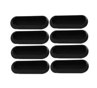 PERSELOSO 8 Piezas Tiradores Empotrados Manijas Ocultas para Armarios y Puertas Corredizas Diseño Minimalista y Ergonómico Fabricadas Plástico Resistente para Hogar y Oficina