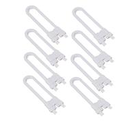 PERSELOSO 8piezas Cierre De Seguridad Infantil u Shape Protector De Puertas y Armarios Para Niño Niña Fácil Instalación Sin Taladrar Previene Lesiones Dedos Para Neveras y Ventanas