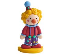 PERSELOSO Adorno en Miniatura de Figura de Bufón para Tartas de Cumpleaños, Plástico Resistente que No se Deforma ni Desvanece, Adecuado para Fiesta de Carnaval