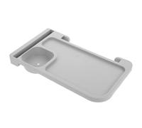 PERSELOSO Bandeja Portátil para Silla Portavasos y Ranuras Antideslizantes, Fácil Instalación, Material Pp Adecuado para Camping y Relax al Aire Libre