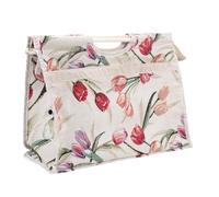 PERSELOSO Bolsa de almacenamiento de bolsas de aguja Gancho tejido de punto organizador de caja de ganchillo Bolsa Organizador de tejer y crochet bolsa de ganchillo bolsa de tejer de madera