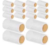 PERSELOSO Cápsulas Termorretráctiles y Ahorran Espacio de PVC 100 de 30 Mm, Fáciles de Usar Ideales para Sellar Tapas de Botellas de Vino para Botellas de Vino