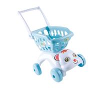 PERSELOSO Carrito de de Juguete para Carrito Simulador de Supermercado con Ruedas y Asa Juguete Educativo para Niñas y la Coordinación y Habilidades Sociales para de
