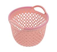 PERSELOSO Cesta Tejida de Almacenamiento Rosa de Pp Diseño Elegante y Funcional para Hogar y Guardado Multiusos