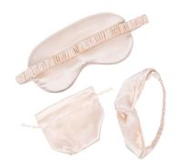 PERSELOSO Conjunto De Máscaras Para Dormir Con Diadema Antifaz y Bolsa De Seda Artificial Para Viajes y De Máscaras Ojos