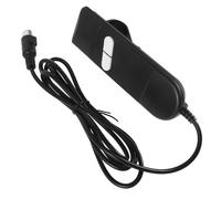 PERSELOSO Controlador Manual de Silla elevadora de 2 Botones, Interruptor de Repuesto para sillón reclinable eléctrico, plástico Negro, no se rompe ni se deforma fácilmente, Uso en hogar y