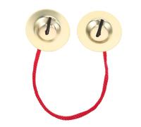 PERSELOSO Cymbales de Cobre Pequeños para Juguete Musical Educativo para Actividades Interactivas Jardín de Infantes y Hogar Habilidades Musicales y Trabajo Equipo