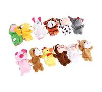 PERSELOSO de Dedo 12 Piezas para Niños Resistentes al Desgaste Juguetes Portátiles Animales Divertidos para Cuentos para Fiestas y Juegos