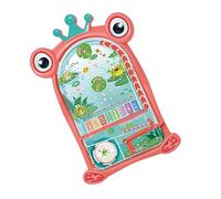 PERSELOSO De Pinball Creativa para Niño Niña Juguete Educativo De Mesa Diseño Divertido y Compacto para Desarrollo De Habilidades y Creatividad Rosa