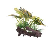 PERSELOSO Decoraciones De Acuario Artificiales Plantas Lifelike y Accesorios Naturales para Peceras Adornos Acuáticos De Plástico para Betta y Tortugas