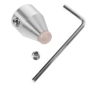 PERSELOSO Diapasones para diapasón con base de cristal rosa de 8 mm, accesorio para patas de horquilla, ideal para ejercicios de sanación de frecuencia y meditación profesional